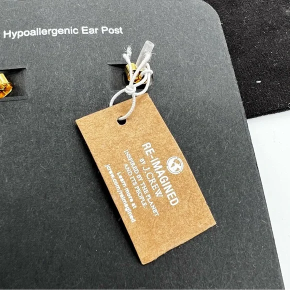 NWT J. Crew Cream Freshwater Pearl Dangle Earrings - Picture 5 of 7